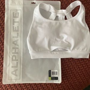 Alpalete sport bra white